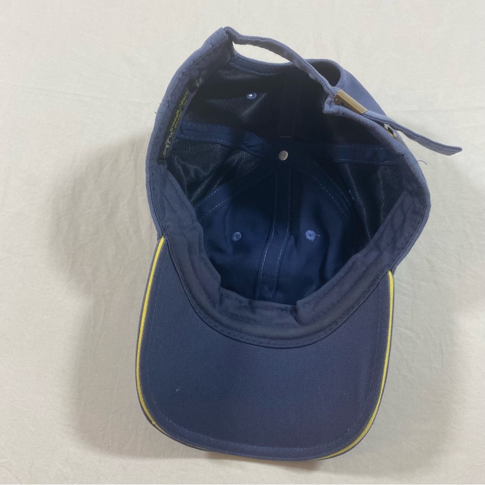 New Mexico Hat  Bear Logo Metal cap blue suede winter baseball hat - Picture 3 of 6